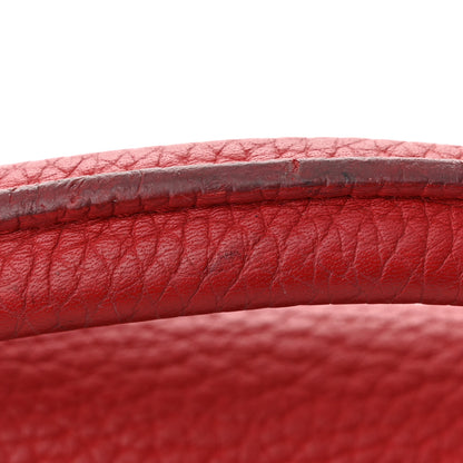 Louis Vuitton Taurillon Capucines BB Coquelicot 10 of 11