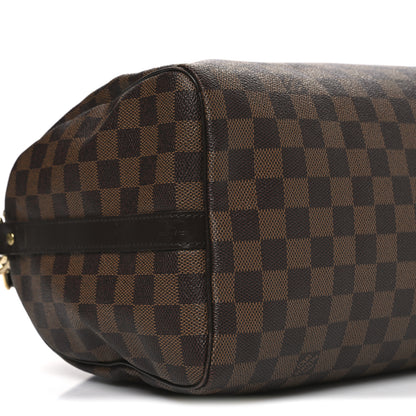 Louis Vuitton Damier Ebene Speedy Bandouliere 30 9 of 11