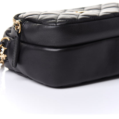 Chanel Calfskin Quilted Day Trips Camera Case Black 9 of 11