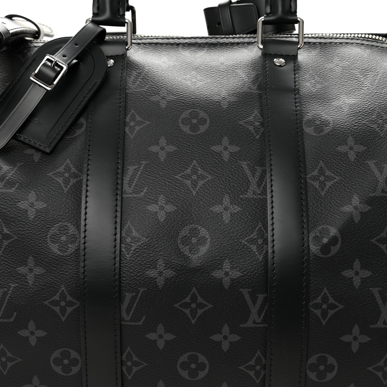 Louis Vuitton Monogram Eclipse Keepall Bandouliere 45 7 of 9