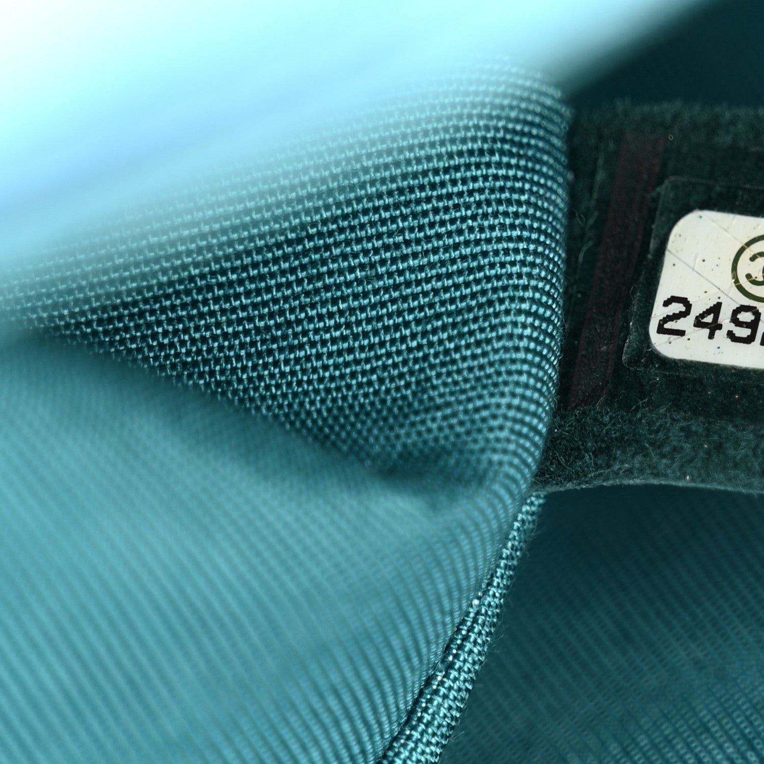 Chanel Metallic Caviar Quilted Medium Boy Flap Turquoise 7 of 11