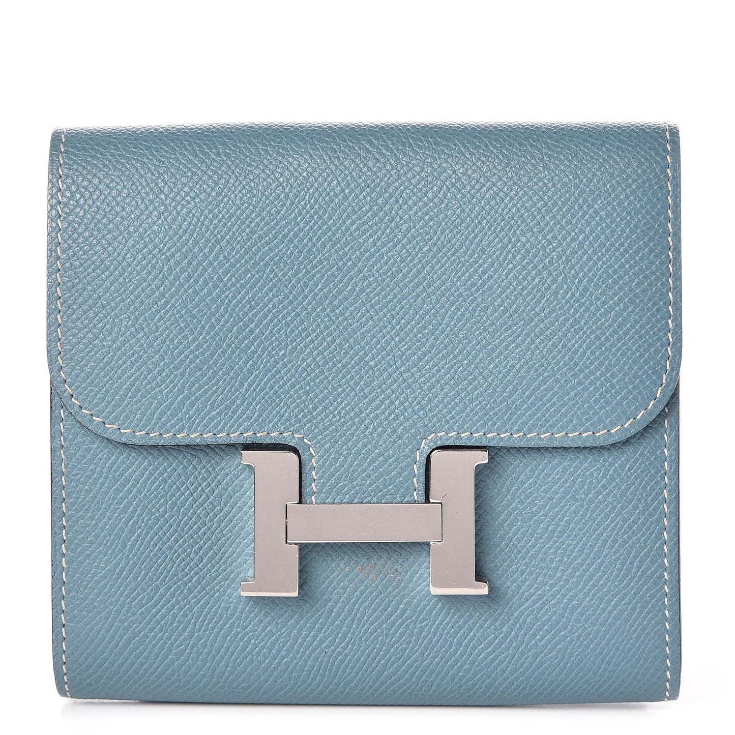 Epsom Constance Short Wallet Blue Jean