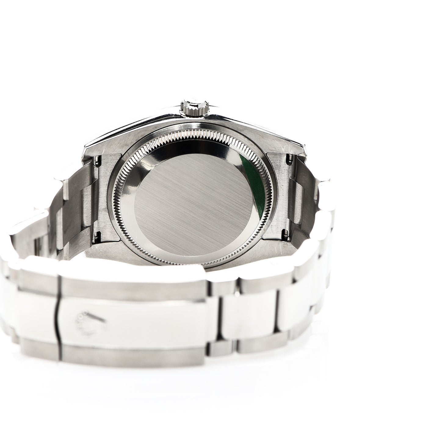 Stainless Steel 34mm Oyster Perpetual Date Watch Silver 115200