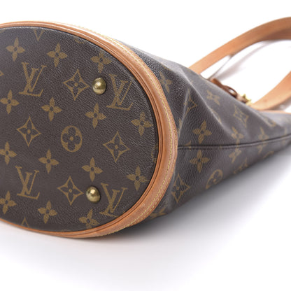 Louis Vuitton Monogram Petit Bucket 23 7 of 9
