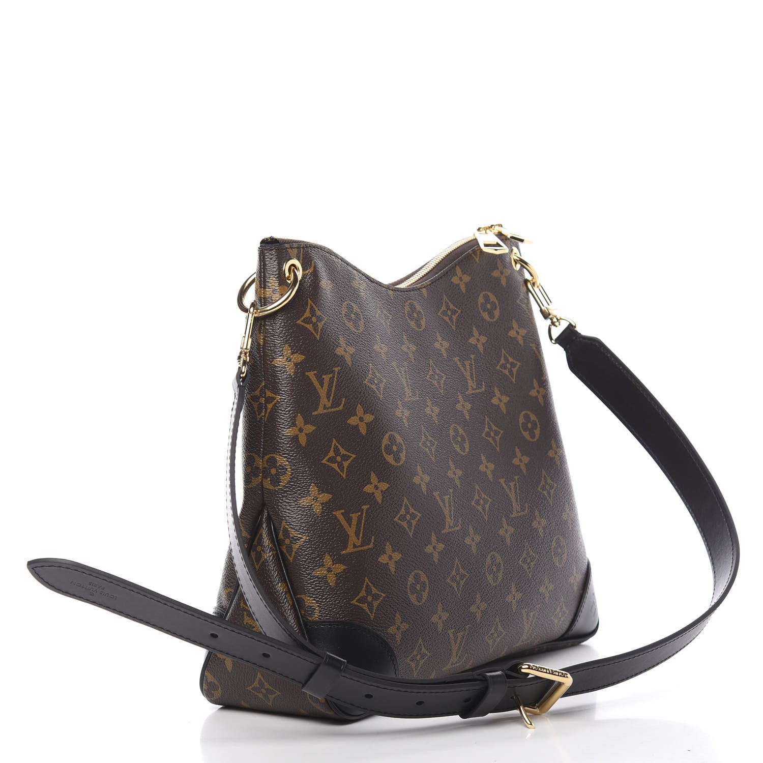 Louis Vuitton Monogram Odeon MM Black 3 of 9