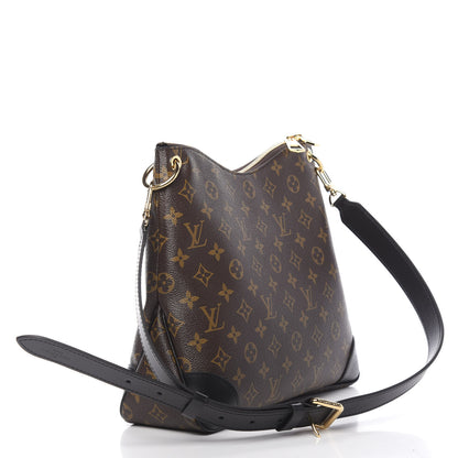 Louis Vuitton Monogram Odeon MM Black 3 of 9