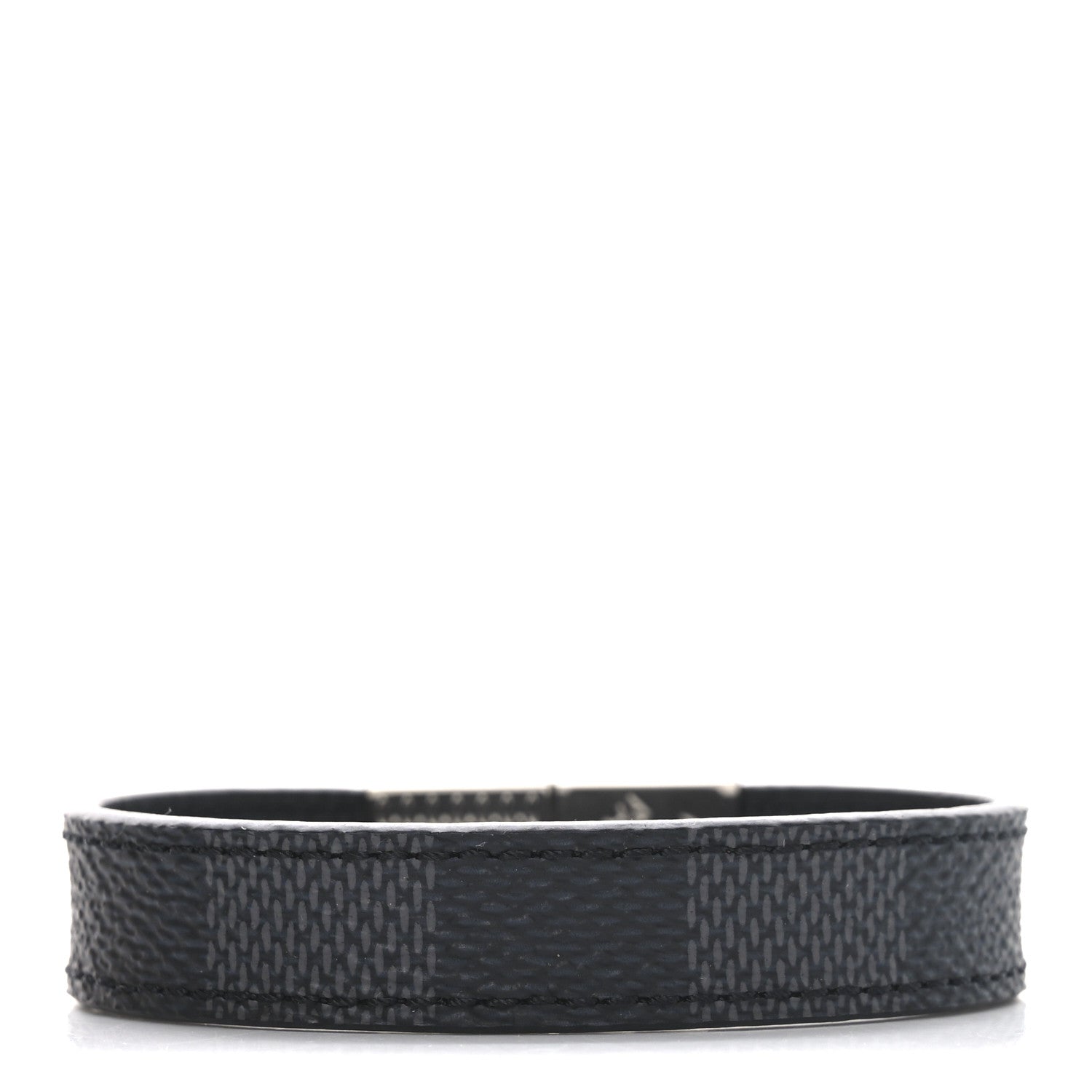 Louis Vuitton Damier Graphite Pull It Bracelet 3 of 4