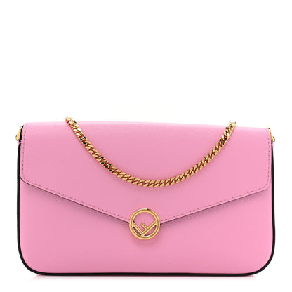 Fendi Vitello Cruise F is Fendi Envelope Wallet on Chain with Pouches Lollypop 3 of 17