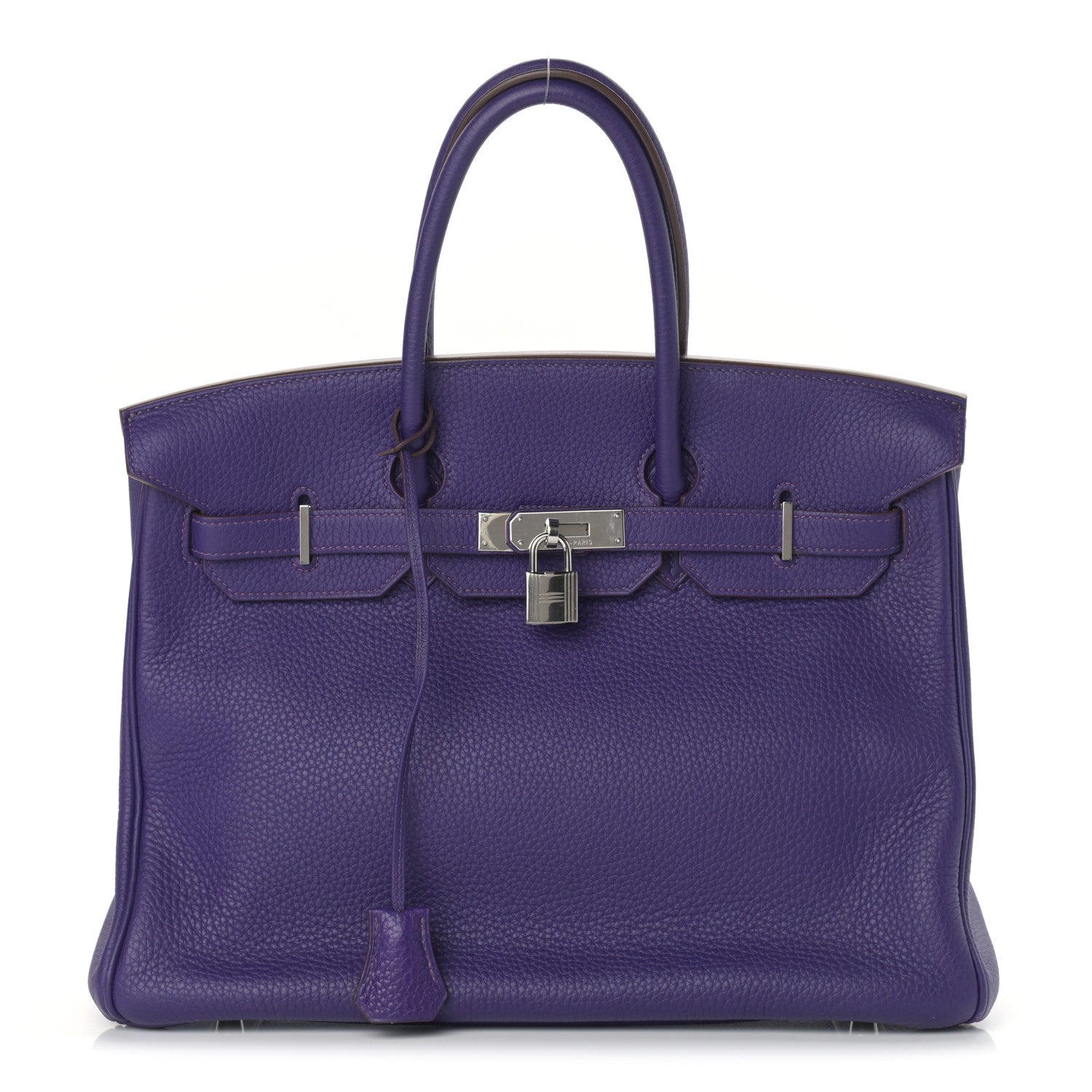 Hermes Togo Birkin 35 Iris 1 of 12