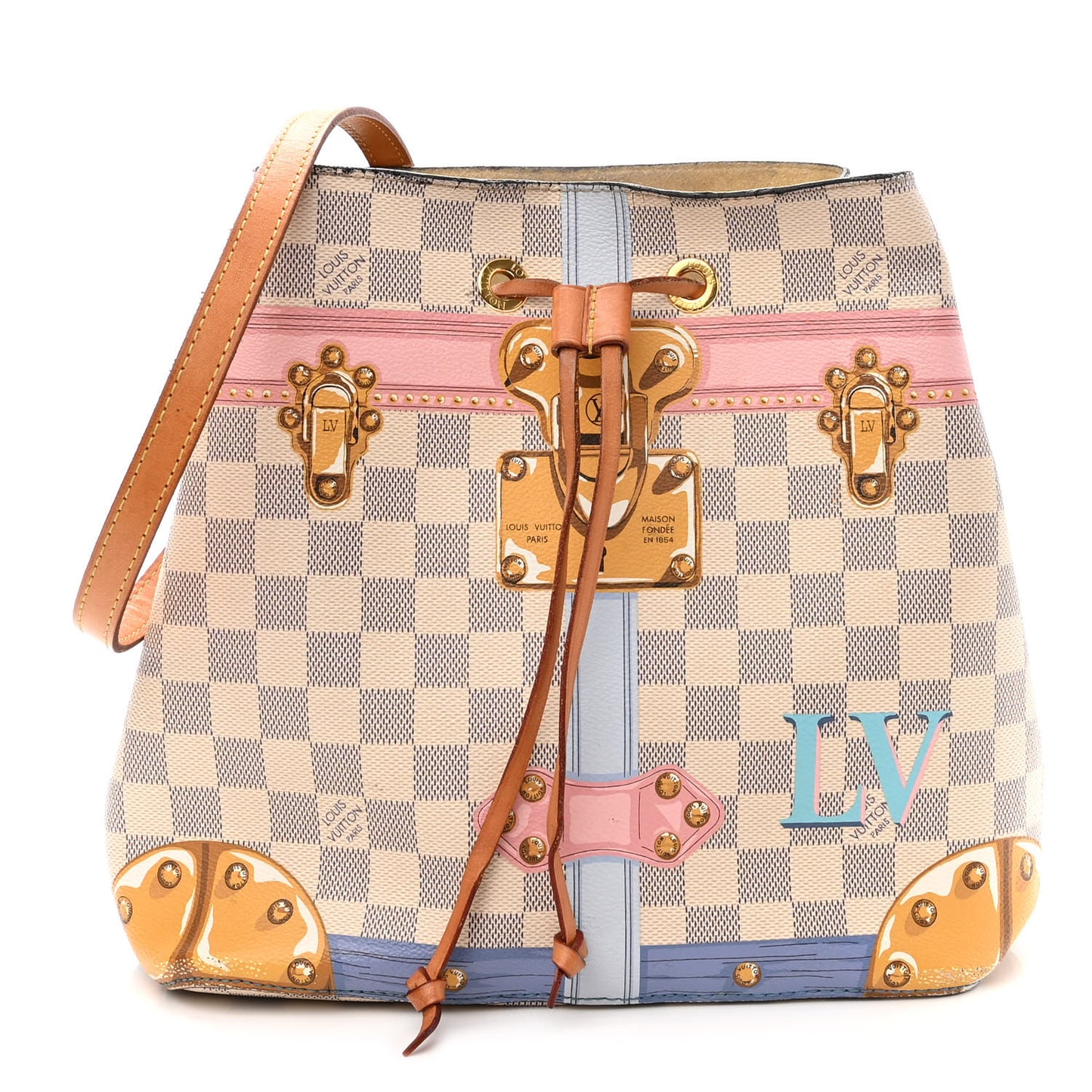 Damier Azur Summer Trunks Neonoe
