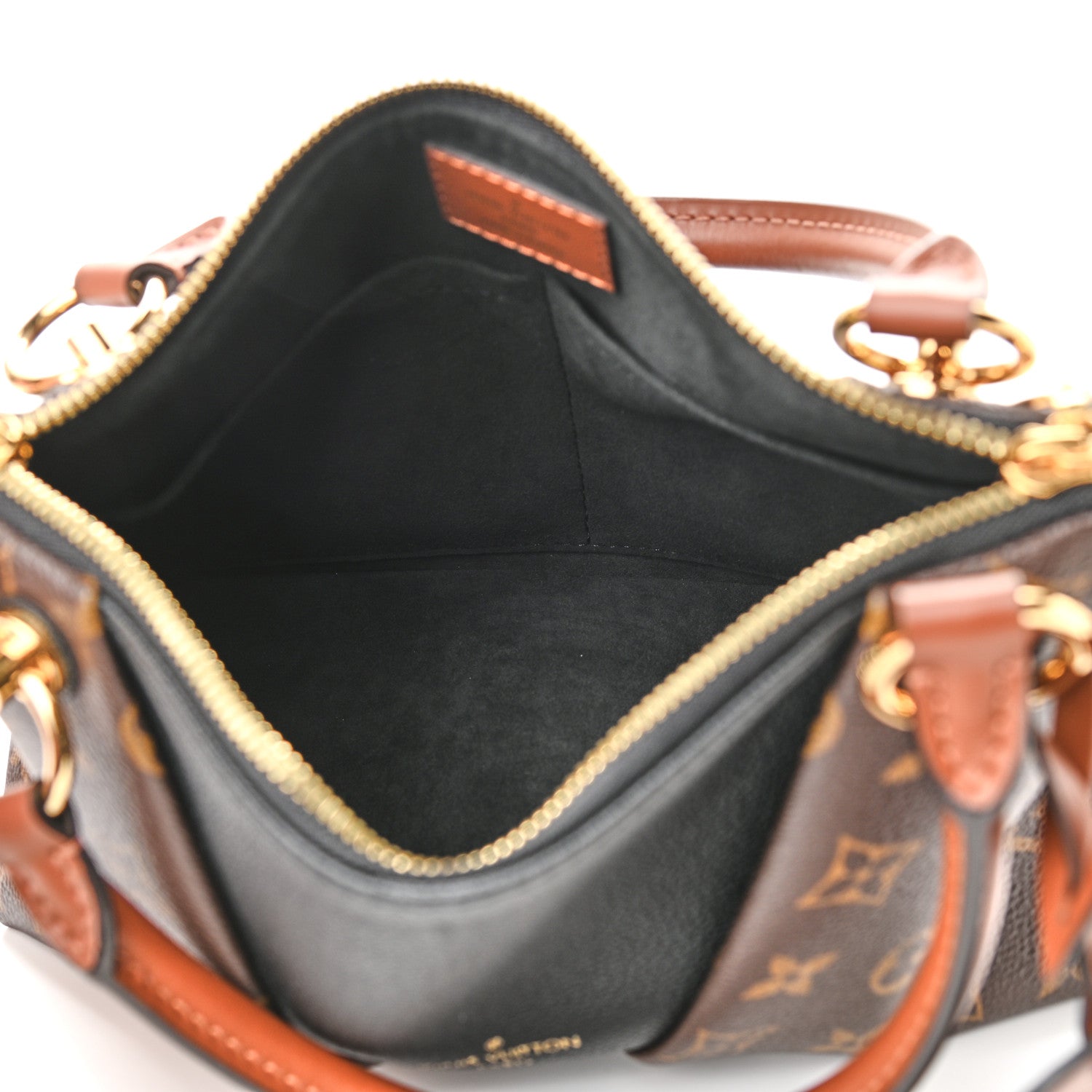 Louis Vuitton Monogram V Tote BB Black 5 of 11