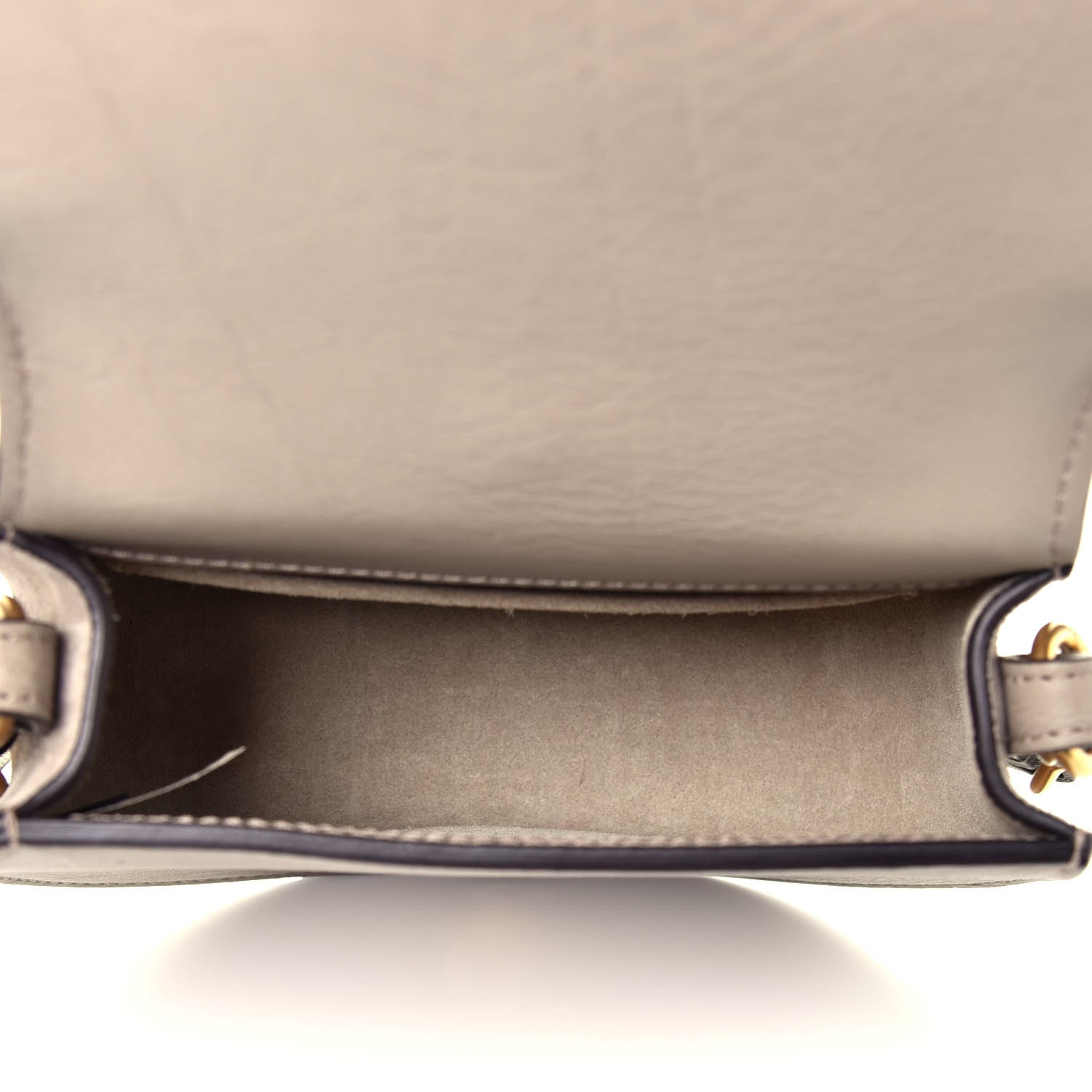 Chloe Calfskin Suede Small Nile Bracelet Bag Motty Grey 5 of 10