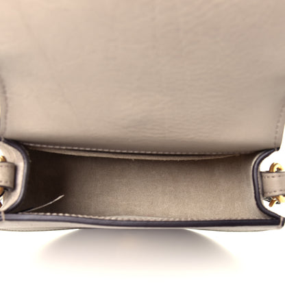 Chloe Calfskin Suede Small Nile Bracelet Bag Motty Grey 5 of 10