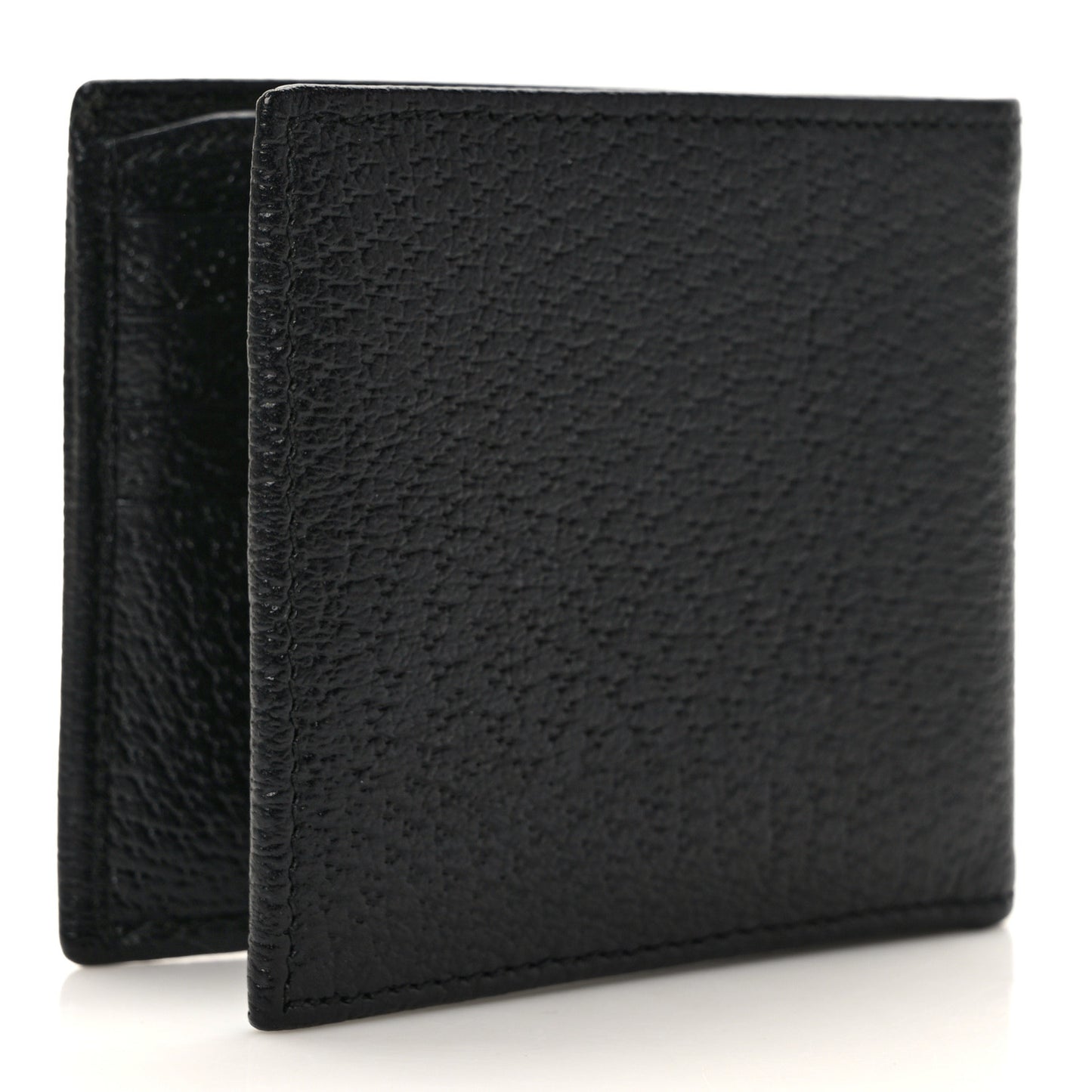 Calfskin Horsebit 1955 Bi-Fold Wallet Black
