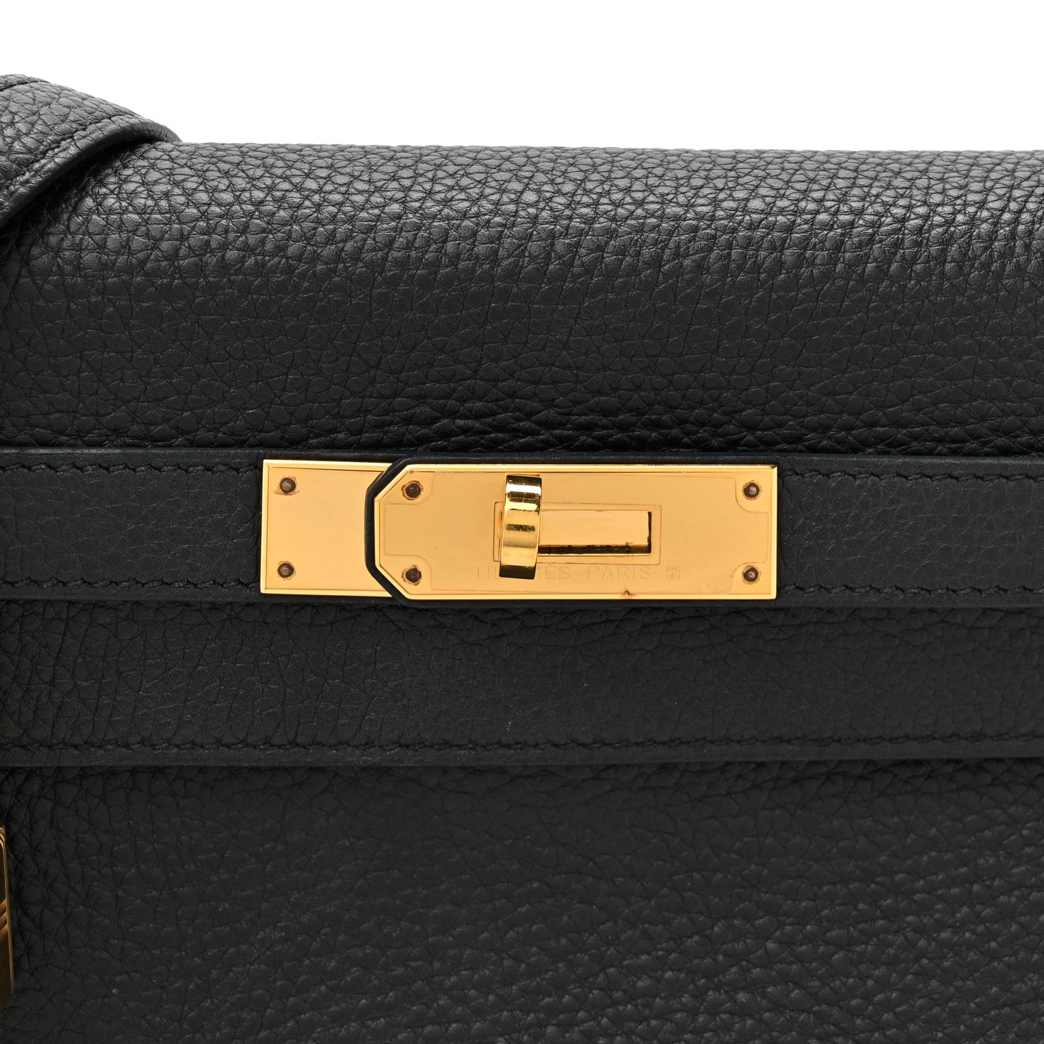 Hermes Togo Kelly Retourne 28 Black 8 of 10