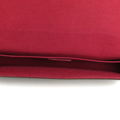 Louis Vuitton Monogram Pochette Felicie Chain Wallet Fuchsia 9 of 18