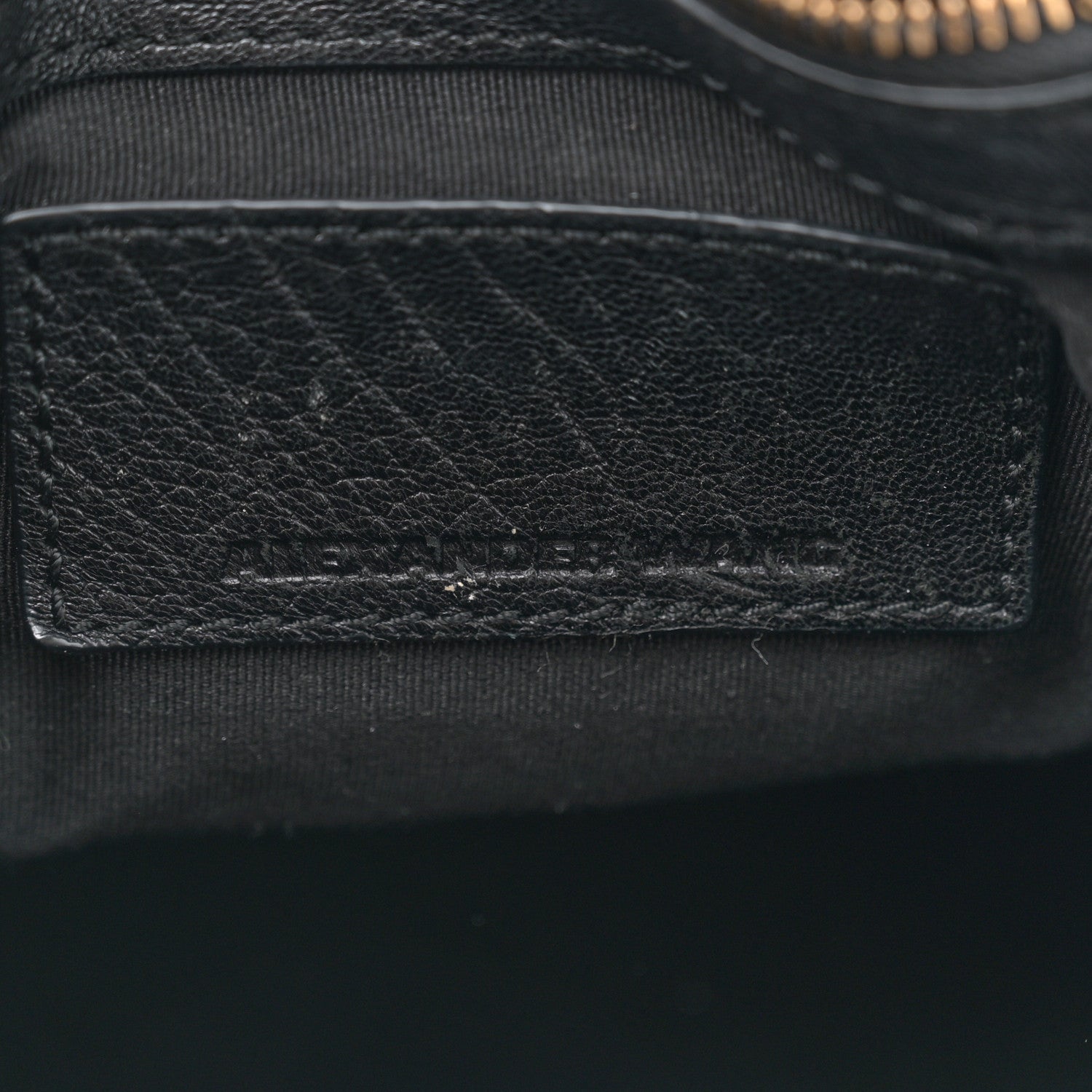 Alexander Wang Pebbled Lambskin Mini Rockie Black Antique Brass Hardware 6 of 13