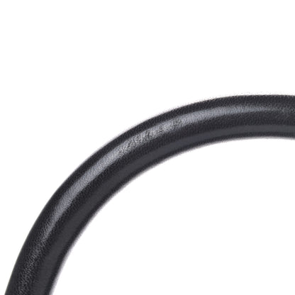 Chanel Lambskin Cross Stitch Small Coco Handle Flap Dark Black 10 of 12