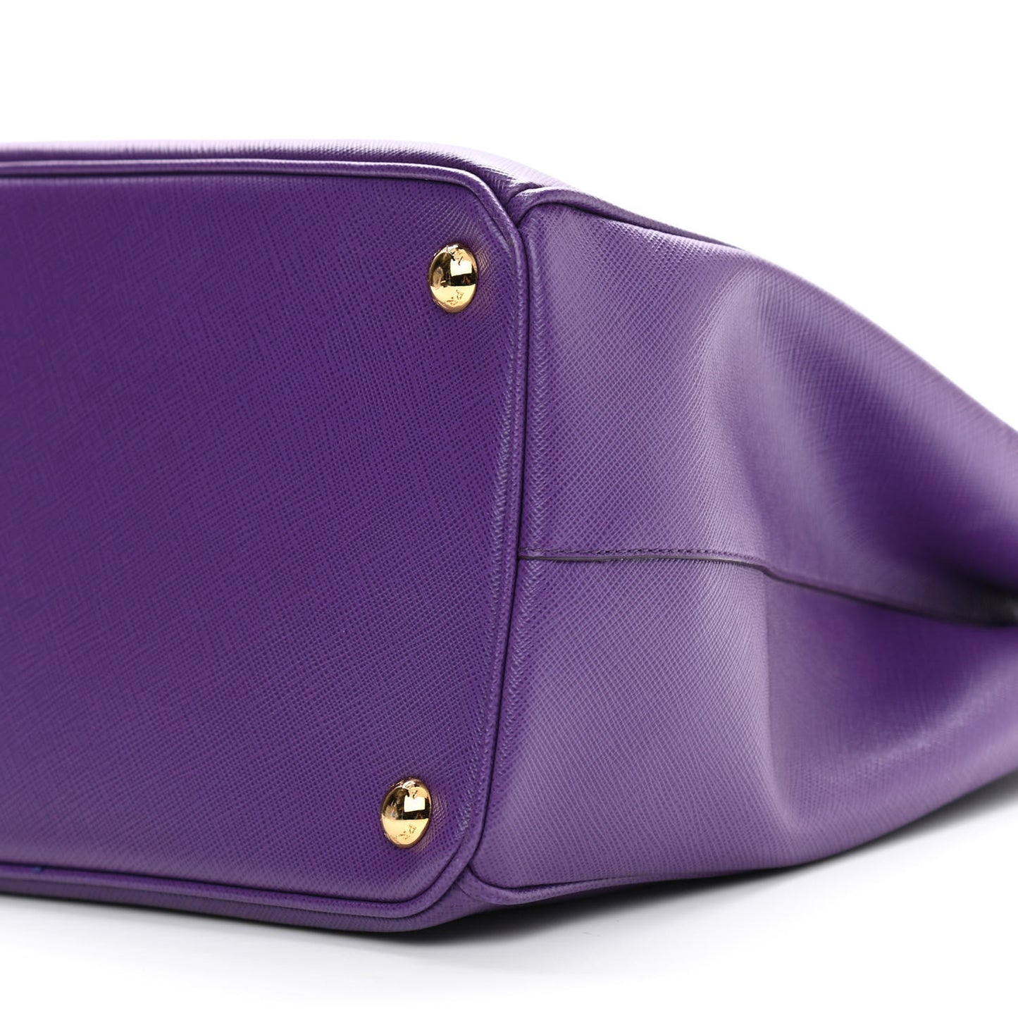 Saffiano Medium Galleria Double Zip Tote Viola