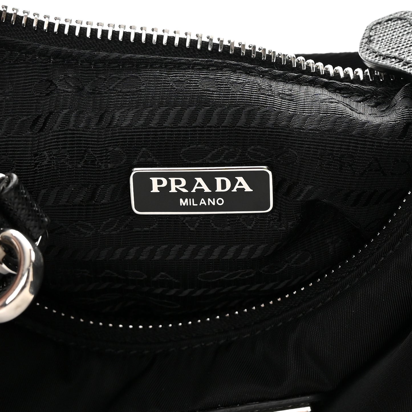 Nylon Re-Edition 2005 Shoulder Bag Black