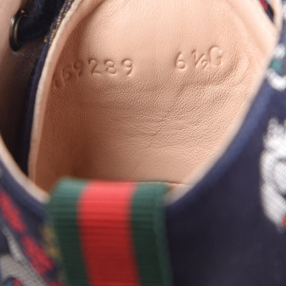 Gucci X DISNEY Jacquard Japanese Donald Duck Mens High Top Sneakers 6.5 Tide Multicolor 8 of 11