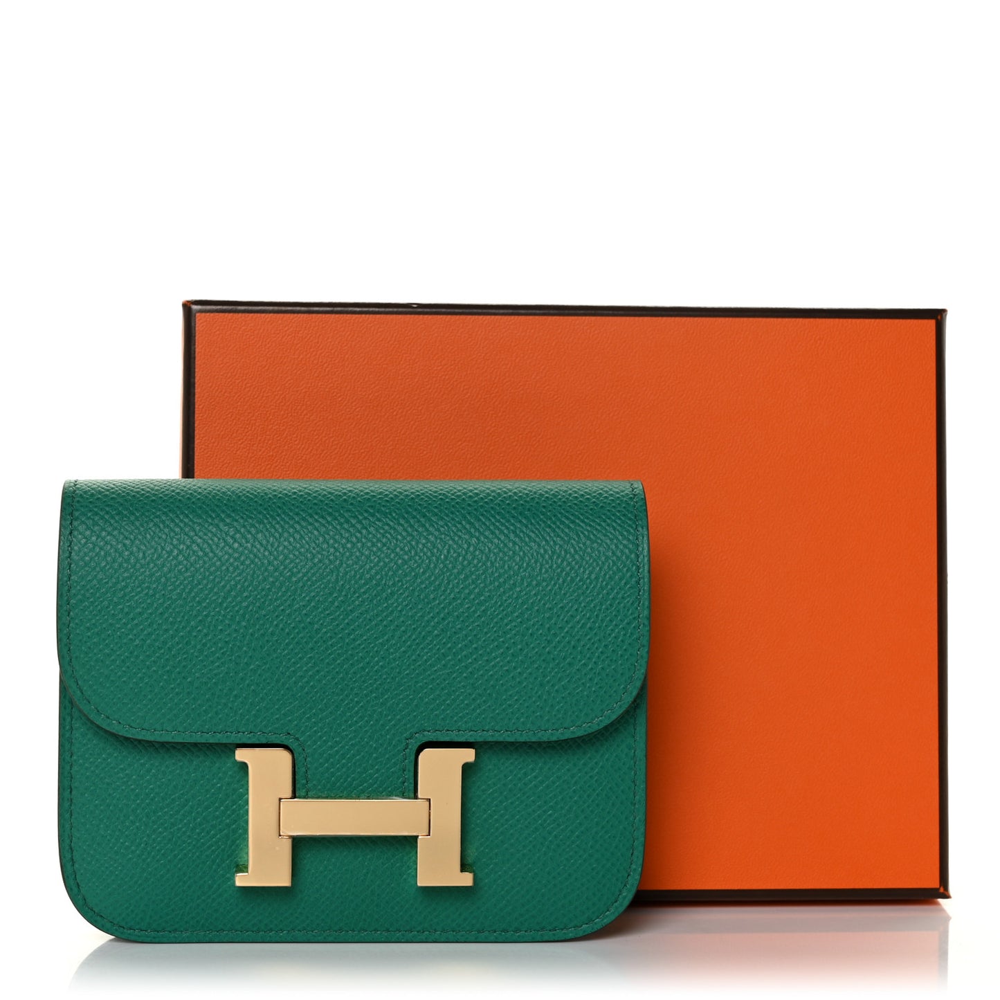 Epsom Constance Slim Wallet Vert Jade