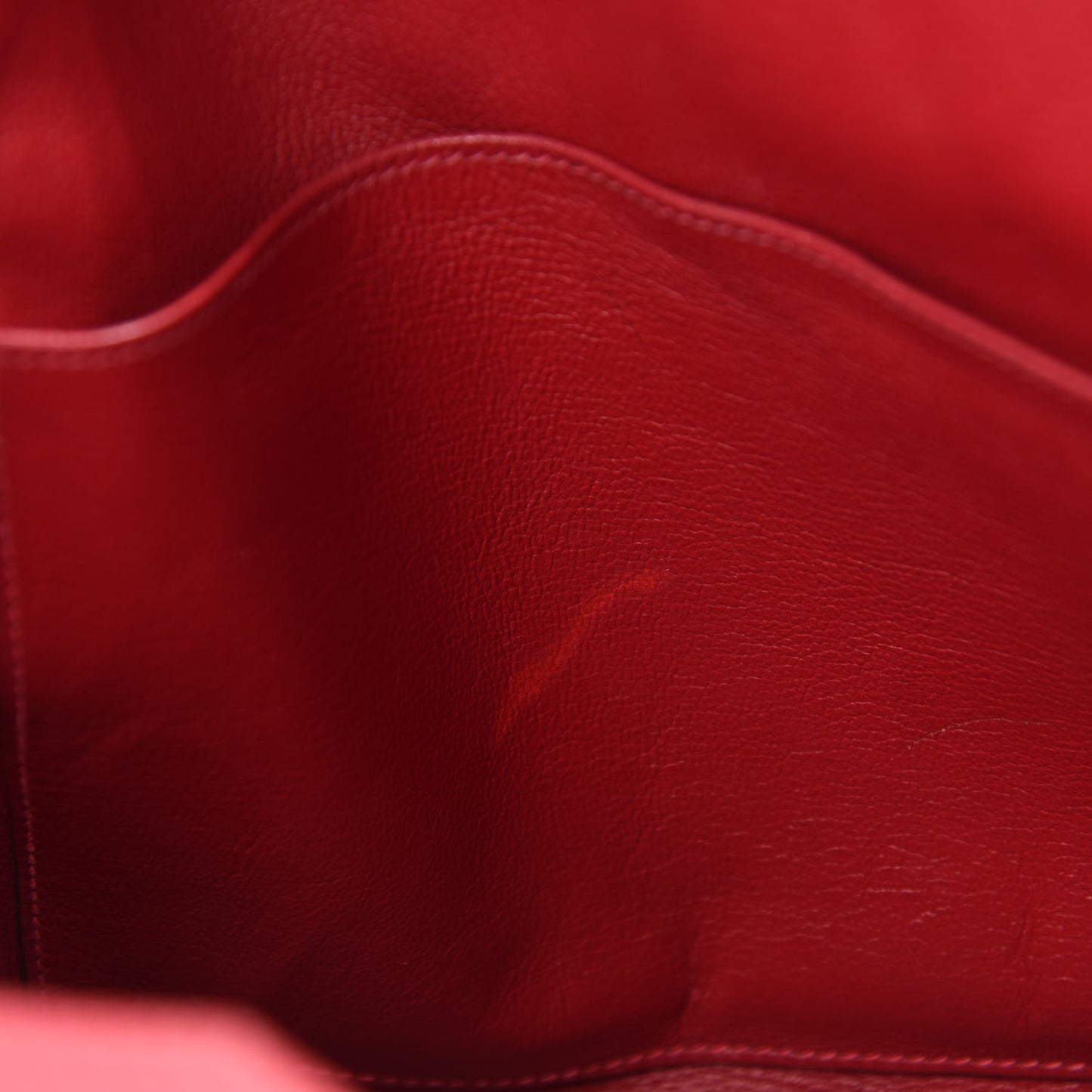 Taurillon Clemence Birkin 40 Rouge Casaque