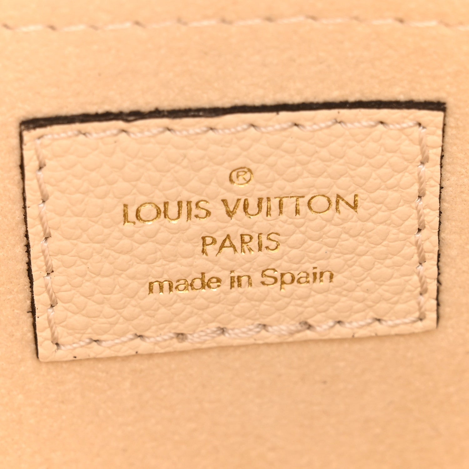 Louis Vuitton Empreinte Monogram Giant Multi Pochette Accessories Cream 7 of 11