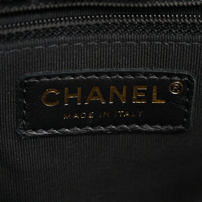 Chanel Wool Tweed Quilted Small Elegant Chain Flap Black Grey 6 of 11