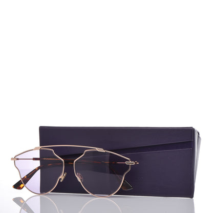 Christian Dior So Real Pop Sunglasses Rose Gold Purple 8 of 8
