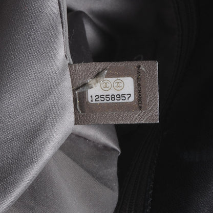 Chanel Lambskin Double Stitch Maxi Flap Black 7 of 7