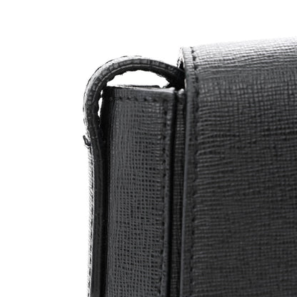 Mansur Gavriel Calfskin Flap Crossbody Bag Black 13 of 19