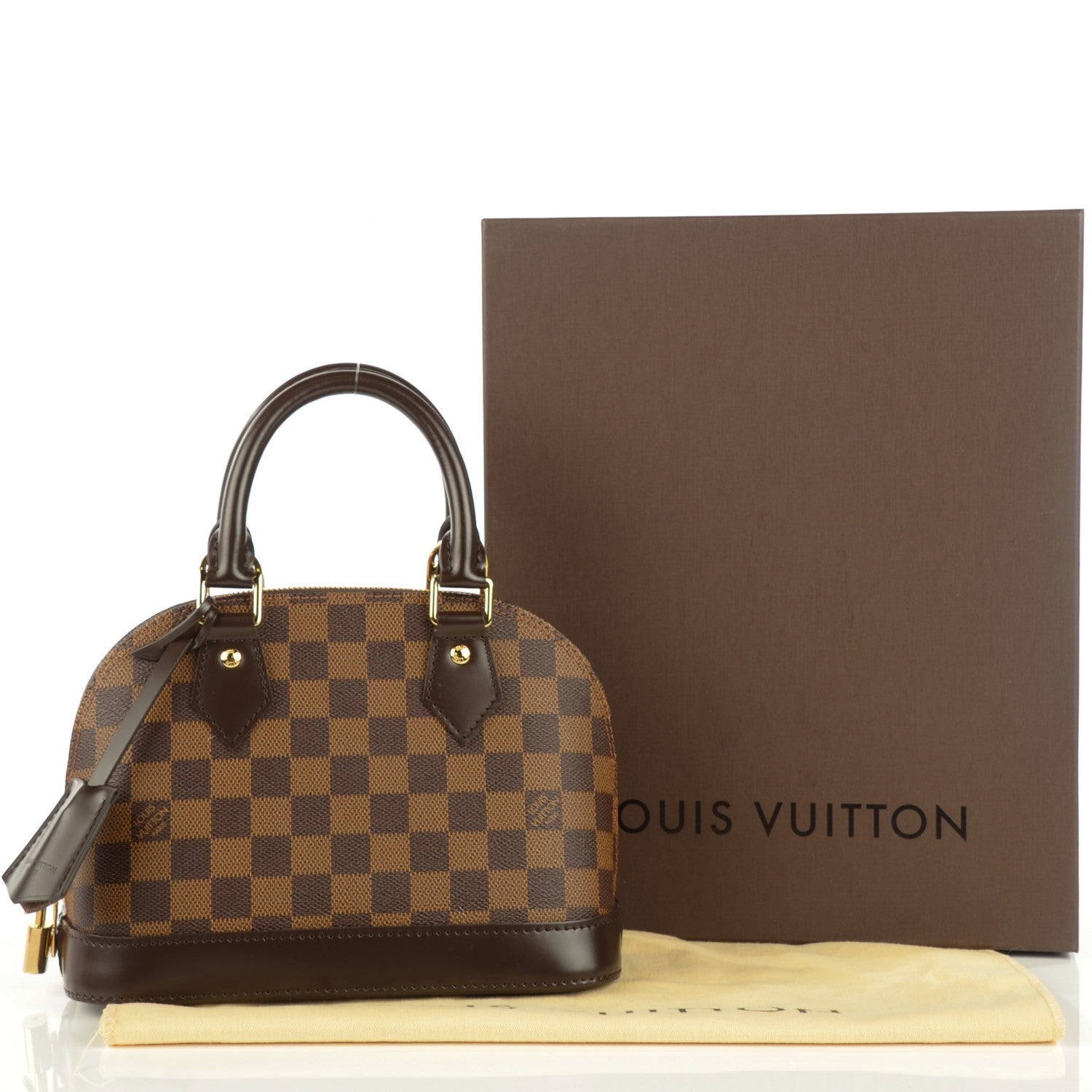 Louis Vuitton Damier Ebene Alma BB 5 of 10