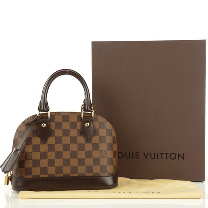 Louis Vuitton Damier Ebene Alma BB 5 of 10