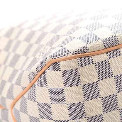 Louis Vuitton Damier Azur Delightful MM Rose Ballerine 12 of 16