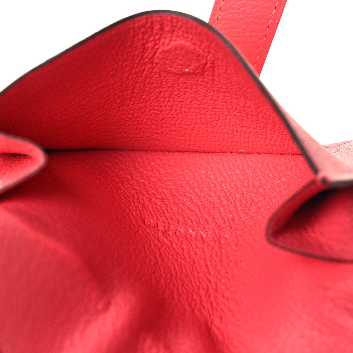 Hermes Chevre Mysore Mini Bearn Wallet Rose Lipstick 7 of 11