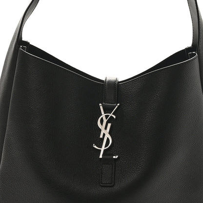 Saint Laurent Supple Calfskin Large Le 5 A 7 Soft Hobo Black 7 of 9