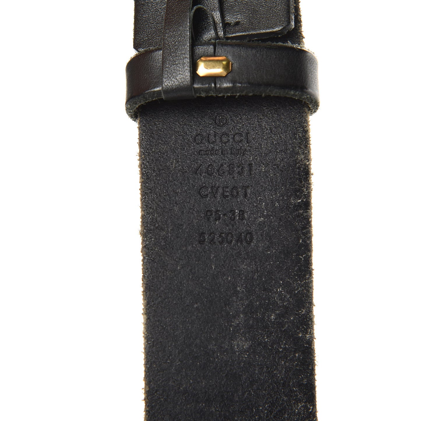 Cuoio Toscano Double G 40mm Black