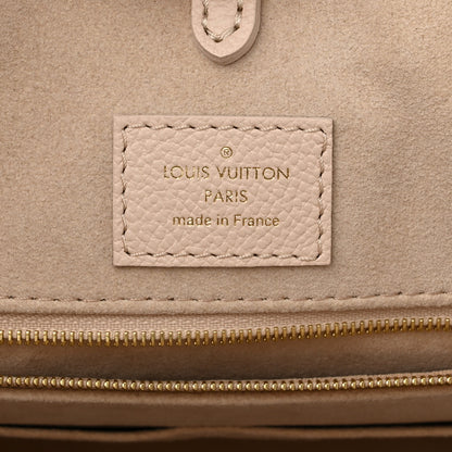 Louis Vuitton Empreinte Monogram Spring In The City Onthego MM Beige Pink Yellow 6 of 9