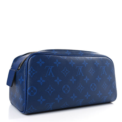 Louis Vuitton Taigarama Dopp Kit Toilet Pouch Cobalt 3 of 9