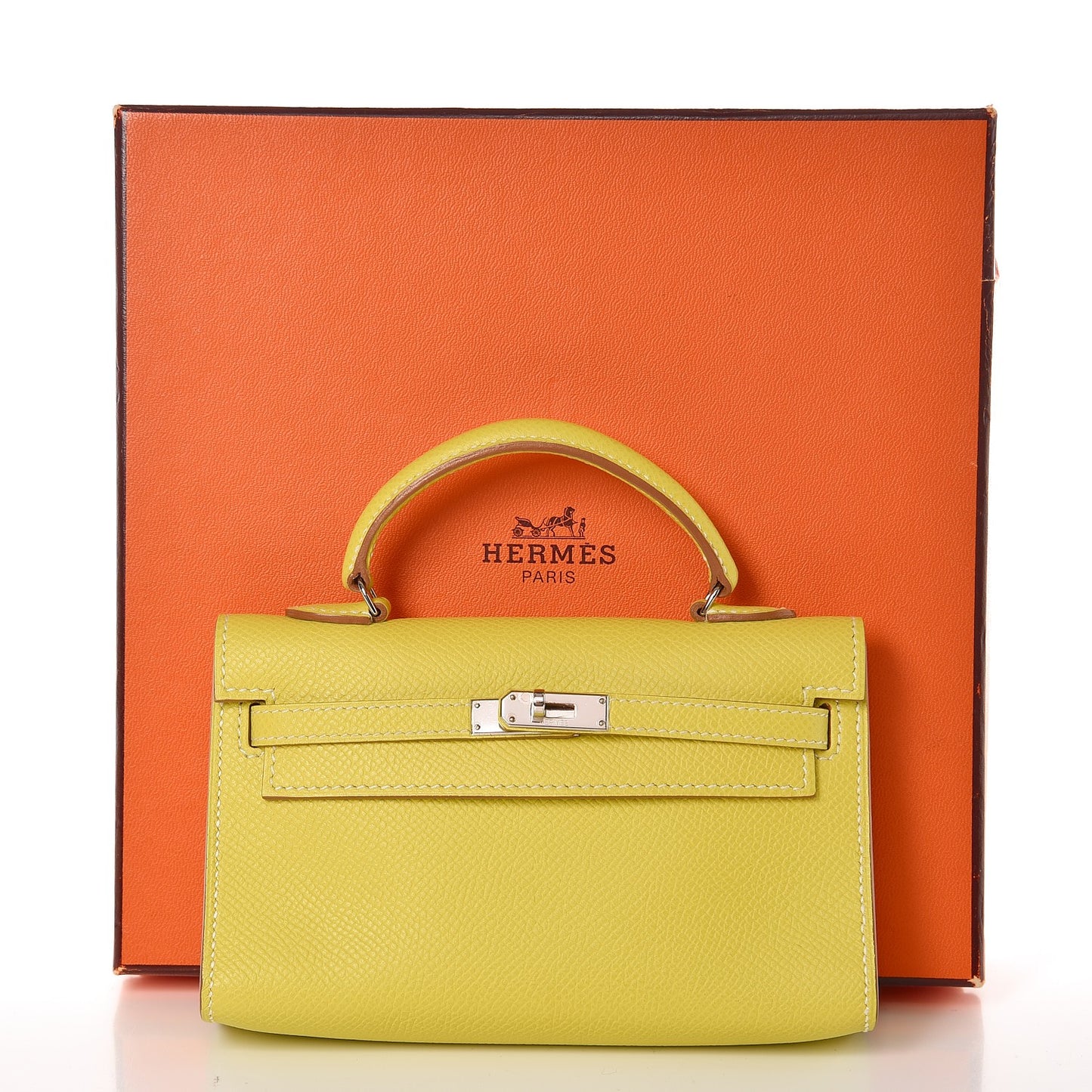 Epsom Tiny Kelly Sellier Lime