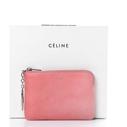 Celine Lambskin Solo Coin Card Case Cloudy 11 of 11