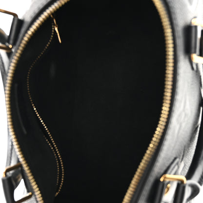 Louis Vuitton Empreinte Monogram Giant Speedy Bandouliere 25 Black 5 of 10