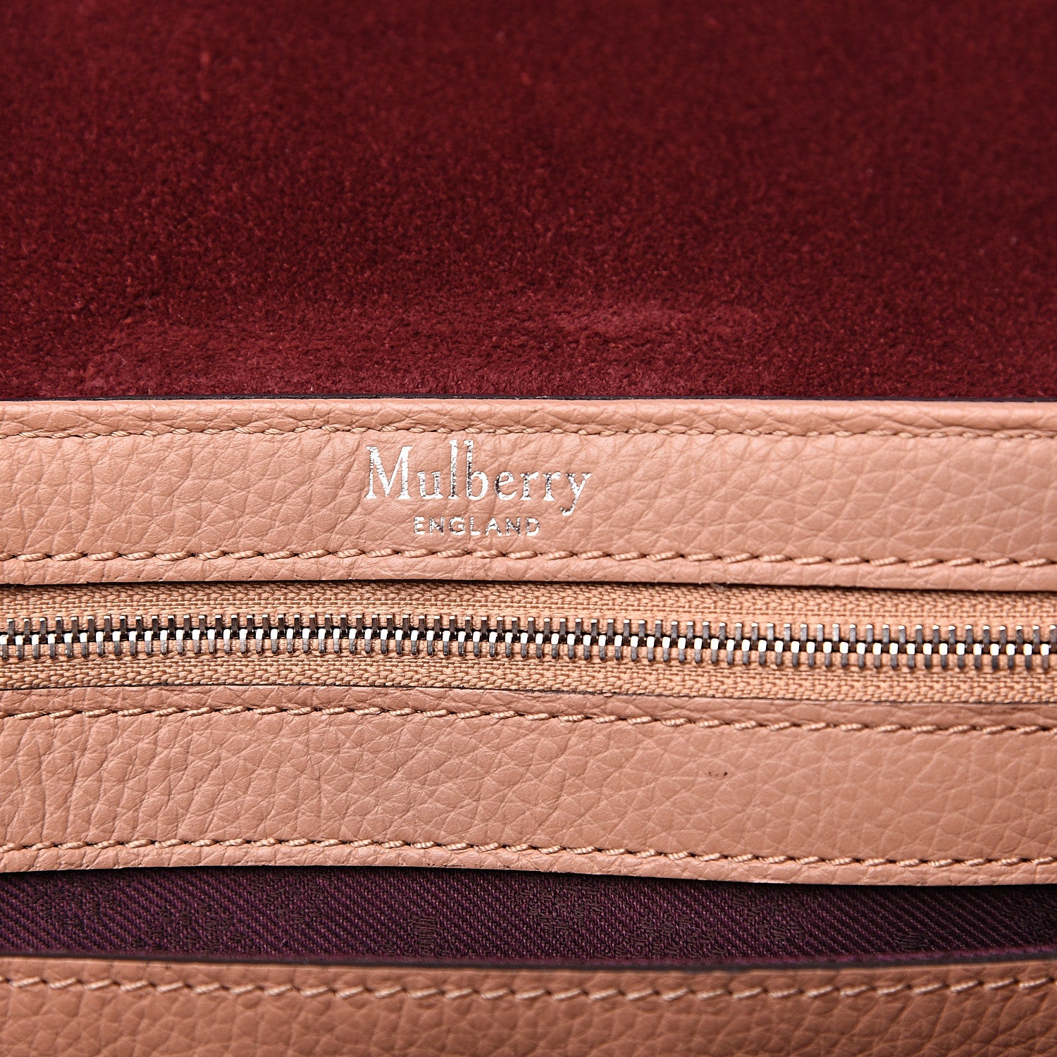 Mulberry Classic Grain Small Bayswater Backpack Blush 5 of 7