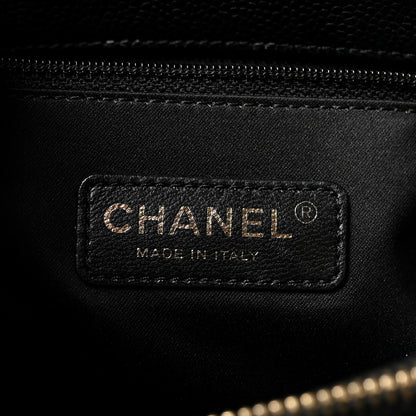 Chanel Caviar Quilted Grand Shopping Tote GST Black 6 of 10