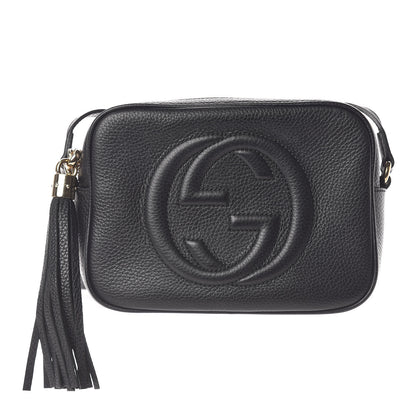 Gucci Pebbled Calfskin Small Soho Disco Bag Black 1 of 16