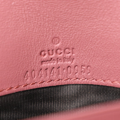 Gucci GG Supreme Monogram Blooms Dionysus Chain Clutch Wallet Beige Multicolor Dry Rose 6 of 9
