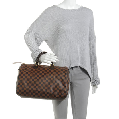 Louis Vuitton Damier Ebene Speedy 35 2 of 10