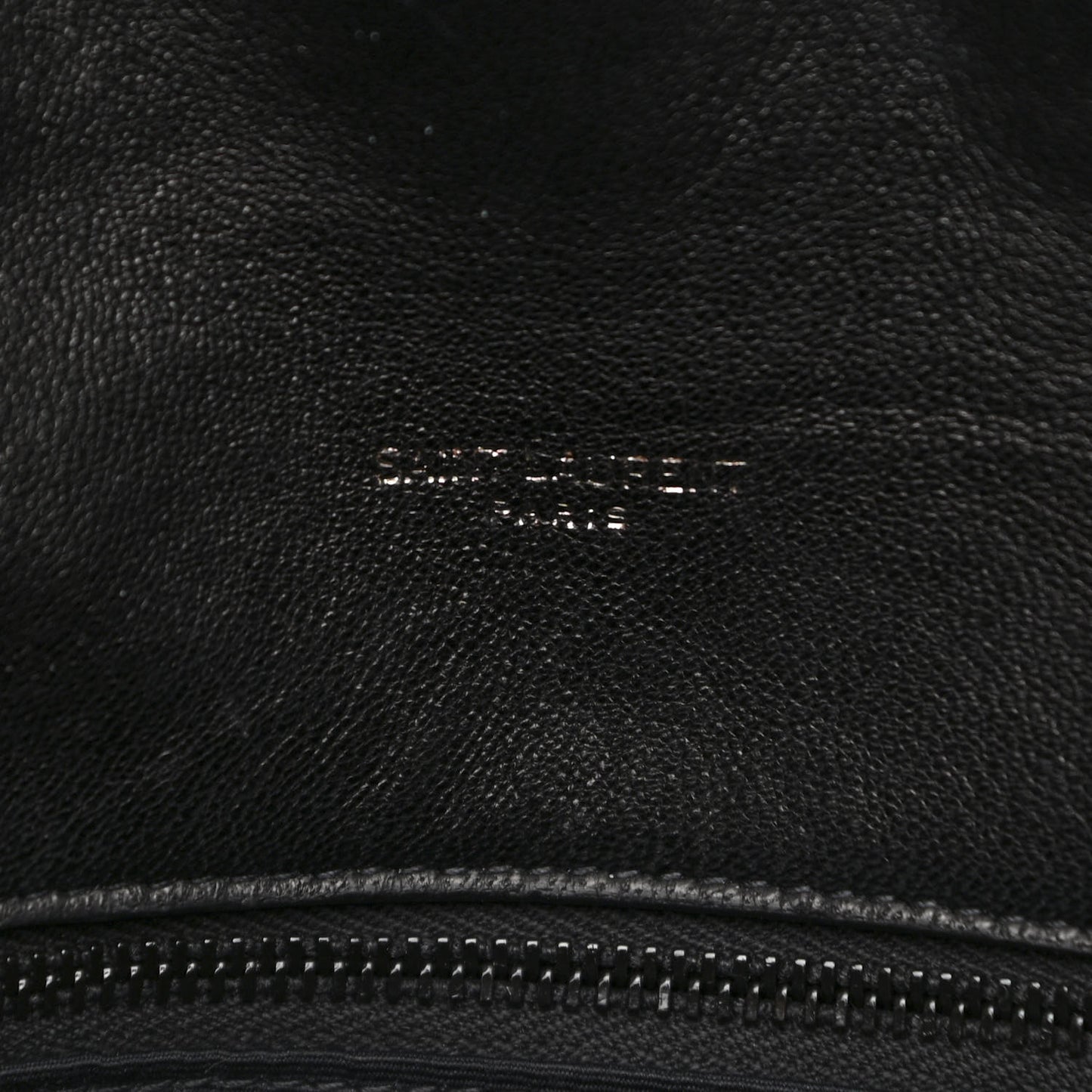 Lambskin Quilted Medium Loulou Puffer Monogram Chain Satchel Black