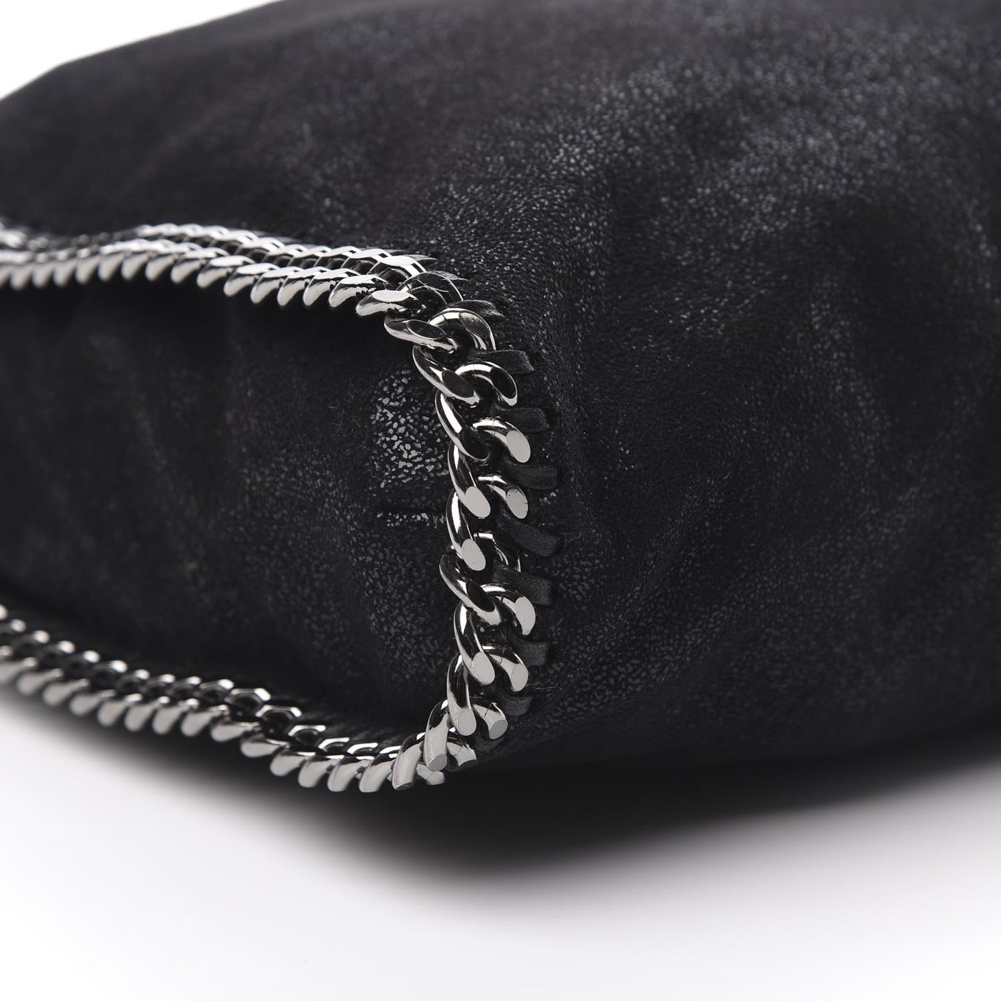 Shaggy Deer Small Falabella Tote Black